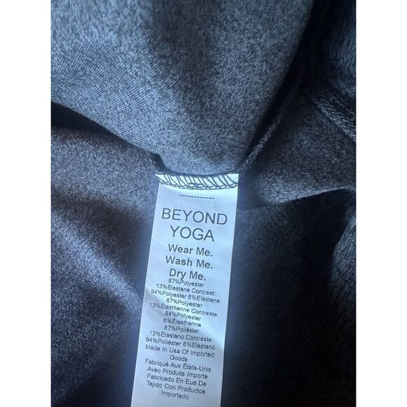 NWT Beyond Yoga $148 Freefit Full Zip Hoodie Men Active Top Black Heather Soft L - Picture 4 of 6